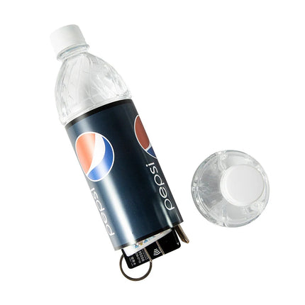 Pepsi Stash safe water bottle diversion safe DIY Empty bottle with a food grade smell proof bag
