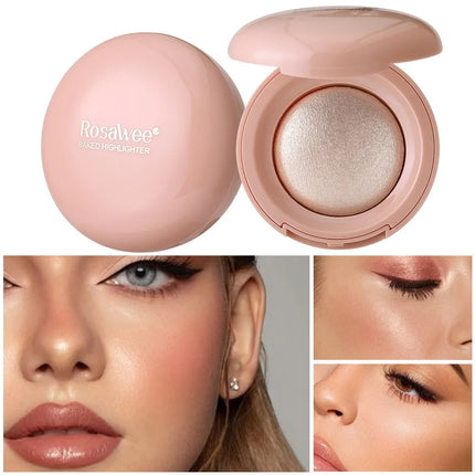 Highgloss Makeup Highlighter Smooth Mashed Potato Texture Highlight Pearlescent Contour Long-lasting Waterproof Body Highlight