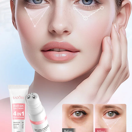 Instant Eye Bag Remove Cream Retinol Anti-Wrinkle Firming Skin Fade Fine Lines Anti Dark Circle Puffiness Brighten Eye SkinCare