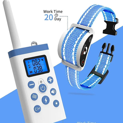 PaiPaitek Cat Training Collar,Cat Shock Collar with Remote ,Cat Stop Meowing Collar, Remote Control/Automatic Anti-Meow for Cats