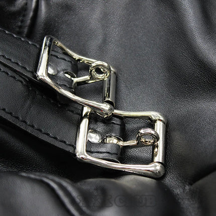 Thierry Adult Sex Game Fetish Straitjacket Bondage Restraint Jacket Long Sleeves Breast Exposed Tops Sex Toys For Women