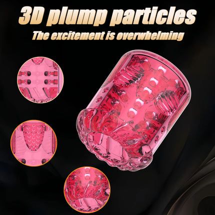 Male Automatic Masturbator Cup Penis Pump 7 Thrusting Rotating Vibrating Sucking Licking Modes Pussy Blowjob Sex Toys For Men