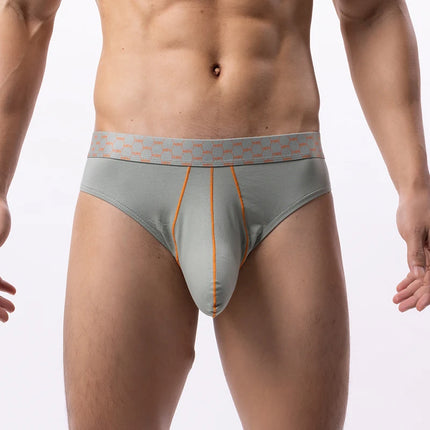 EUR Size Men's Panties Soft Cotton Mens Briefs Big Penis Pouch Sexy Underwear For Man Youth Breathable Comfortable Underpants