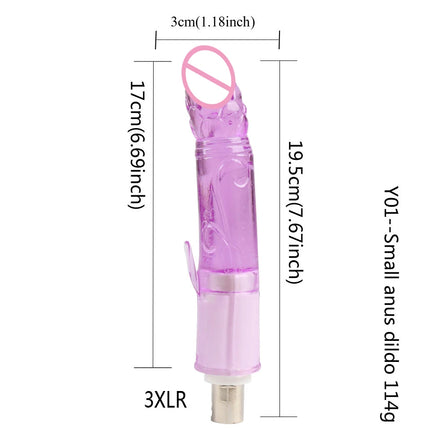 FREDORCH Lot Types Traditional Sex Machine A2 / F2 Attachment 3XLR Attachment Dildo Suction Cup Sex Love Machine For Women Man
