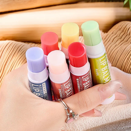 24pcs fruit flavor lipstick set - moisturizing lipstick, suitable for all skin lip care, suitable for Christmas gifts