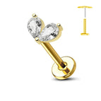 Gold Color-2 / 0.8x8mm