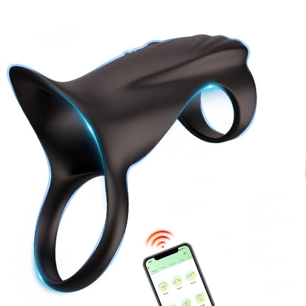 Vibrating Penis Sleeve Cock Ring Penis Ring Vibrator Penis Extender G Spot Stimulation Male Couples Adult Sex Toys for Men