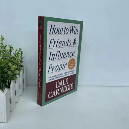 How To Win Friends & Influence People By Dale Carnegie Interpersonal Communication Skill Reading Book for Adult