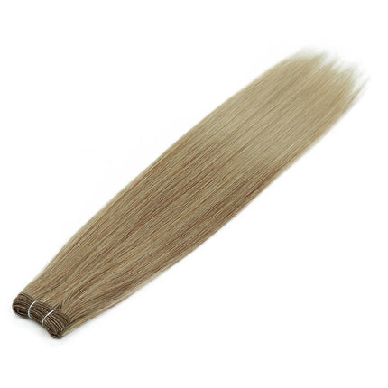 Alibaby Straight Hair Bundles Extensions Smooth Ombre Hair Weaving 26Inch Long Synthetic Straight Hair Bundles Full to End 150g