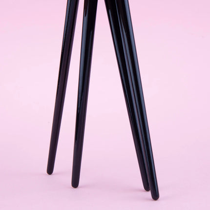 Tapered Crease Brush Large Small and Medium-sized Crease Makeup Brush Eyeshadow Crease Makeup Tool 100% Goat Hair & Copper Tube