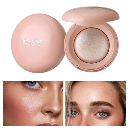 Highgloss Makeup Highlighter Smooth Mashed Potato Texture Highlight Pearlescent Contour Long-lasting Waterproof Body Highlight