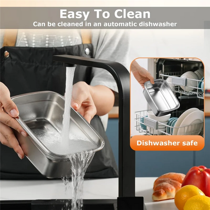 B51C Portable Food Warmer 1.2L Cordless Electric Lunch Box-20000Mah Rechargeable 5-Sided Heating, For Office, Outdoors