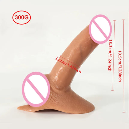Multiple Styles FTM Packers Wholesale 2-in-1 Ultra Soft Silicone Hollow Penis Sleeve with Large Scrotum Prosthetic Stroker
