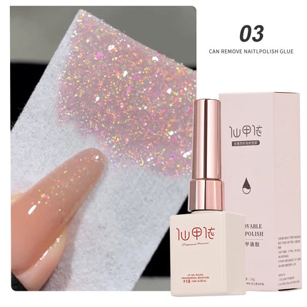 1Box Metallic Gel Gold Mirror Effect Gel Nail Polish French Nail Art Line/Flower Painting Gel Glitter UV Gel Nail Soak Off #8YQW