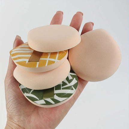 8/4Pcs, Enlarge and thicken air cushion powder puff, makeup powder puff, suitable for all skin types