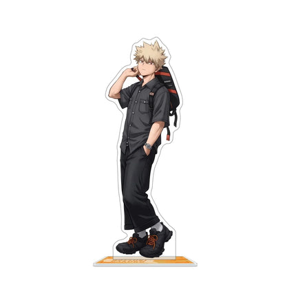My Hero Academia Acrylic Stand Keychain Izuku Shoto Bakugo Dabi Aizawa Cute Desktop Decor Anime Fans Collection Gift
