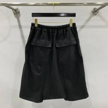 HKSH Summer New Men's Tide Y2K Original Design High Street cotton Fashion Punk Dark Casual Loose Cropped Pants Shorts Ins HK5611