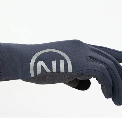 INBIKE 2024 Cycling Gloves Gel Padded for Men Autumn Winter Fleece Road Bike Gloves MTB Full Finger Touchscreen Bike Accessories