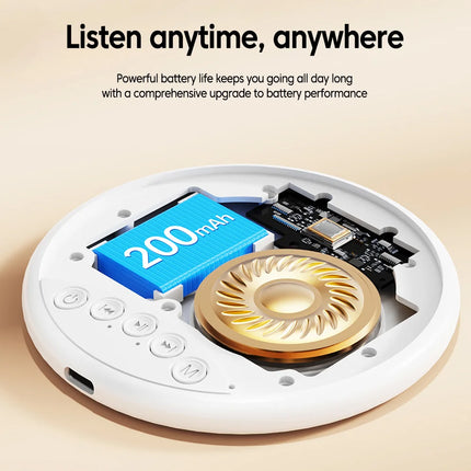 Pillow Speaker HiFi Sleep Sound Machine White Noise Bluetooth 5.4 Speaker With Digital Alarm Clock Timer for Deep Sleep