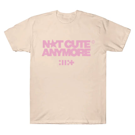 ILLIT Not Cute Anymore Album T Shirts ILLIT Girl Band T-shirt Korean Fashion Summer Women Men Fashion Harajuku Kawaii T-shirt
