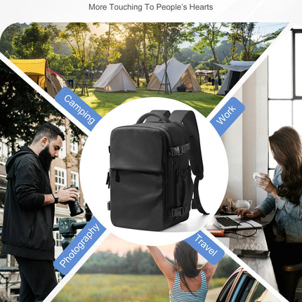 Cabin Backpack Travel 40x20x25 Ryanair Carry on Backpack for Man Women Laptop Bag Business Waterproof Backpack Fashion Mochila
