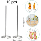 10 pcs grill skewers