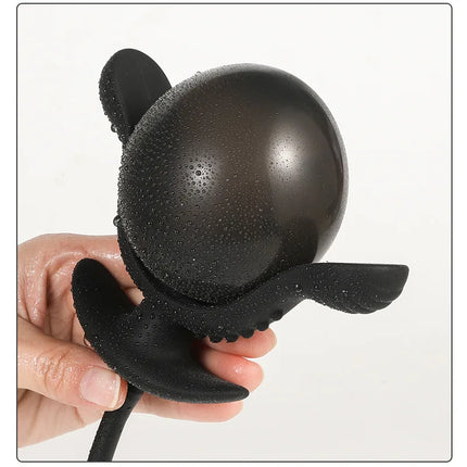 Gas Charging Ass Orgasmic Dilatation Inflatable Anal Beads Plug Speculum Buttplug Prostate Stimulator Anus Masturbador Masculino