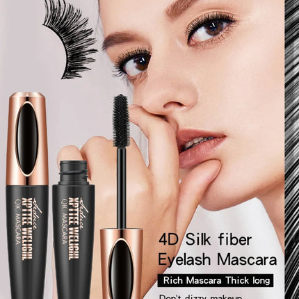 7D Fiber Mascara Set Waterproof Durable Curling Mascara Sweatproof Anti-smudge Slimming Base Mascara for all skin types