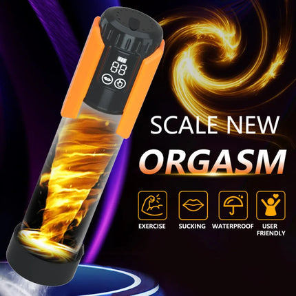 Electric Penis Vacuum Pump Sex Toys For Men Enlargement Extend Trainer Massage Sucking Vibrator Machine Vagina Male Masturbator