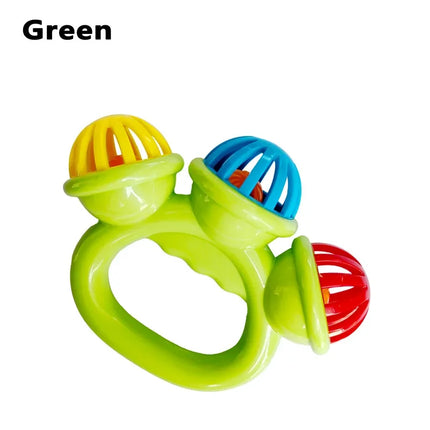 1/4PCS Newborn Hand Rattle Ball Baby Toys Grasping Hand Bell Sensory Toys Kids Safety Materials Toys for Baby Children