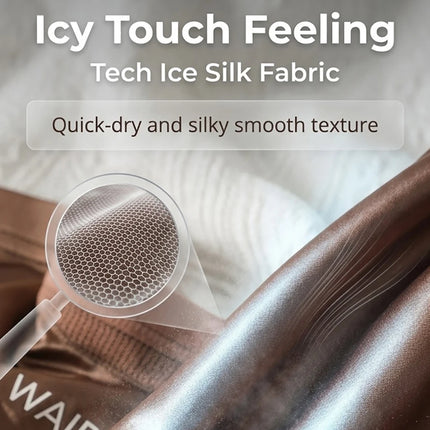 1/3PCS Luxury Satin-like Ice Silk Men Underwear Cool Breathable Double-side Mesh Men's Panties High Elastic Seamless Lingeries
