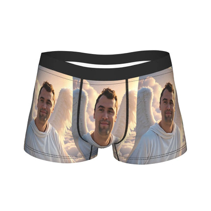 Charlie Kirk Angelic Advocate  Underwear  Printed Boxershorts Quality Men's Underpants Elastic Boxer Brief Gift Idea