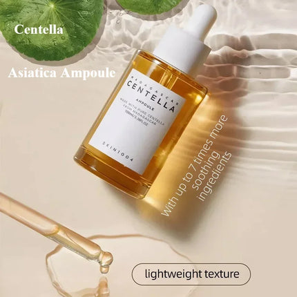 Korean Centella Ampoule Essence,Brightening Calming and Repairing Pores Smoothing Face Moisturize Serum Daily Face Care Products