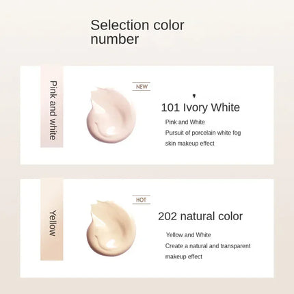 NEW Cream Muscle Light Yarn Foundation Concealer Strong Long-lasting No Makeup Control Oil No Powder Dry Skin Face Foundation
