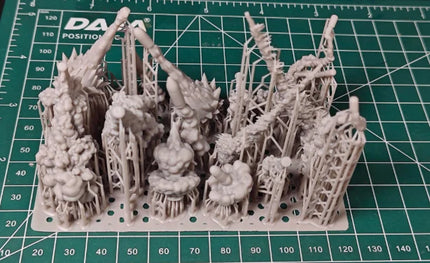 1/35 1/24 Scene Accessories Gravel and Grass Abandoned pipeline Flame effect parts 3D Printing Resin Accessories Fantasy Scene