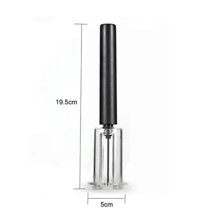 Air Pump Wine Corkscrew Bar Tools Safe Portable Stainless Steel Pin Cork Remover Air Pressure Bottle Opener Kitchen Accessories