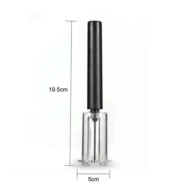 Air Pump Wine Corkscrew Bar Tools Safe Portable Stainless Steel Pin Cork Remover Air Pressure Bottle Opener Kitchen Accessories