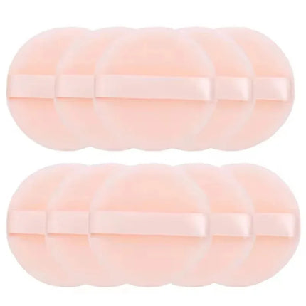 5/10Pcs Soft Velvet Makeup Sponge Loose Powder Cosmetic Puff Double-sided Face Makeup Sponge Concealer Wet Dry Makeup Tools