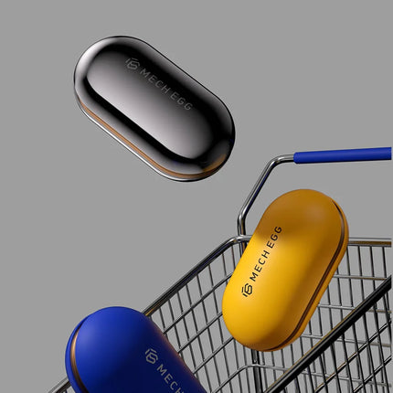 Mech Egg EDC Fidget Slider Metal Fidget Toys ADHD Tool Anti-anxiety Office Desk Toys Adult Stress Relief Toys Birthday Gifts