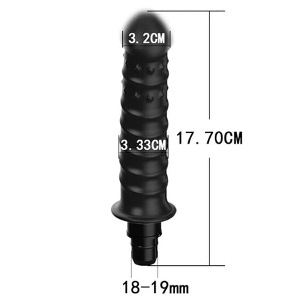 Massage Gun Head Vibration Message Gun Vibrators for Female Man Attachments  Silicone Heads for Fascia Massage Gun Percussion