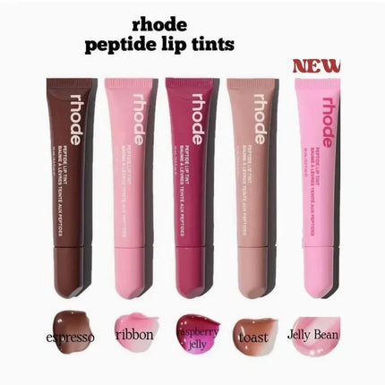 4pcs Soft Tube Mirror Lip Gloss Lip Oil Nude Brown Plumping Lip Gloss Moisturising Transparent Lipgloss Beauty Cosmetics Makeup
