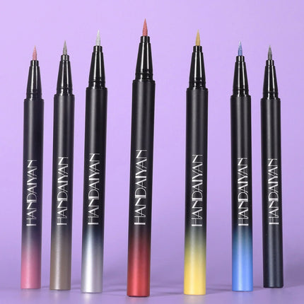 Pearlescent Eyeliner Stick Pen Glitter Eyes Shadow Waterproof Quick-dry Gold Eye Liner Shiny High-gloss Cosmetics Beauty Makeup
