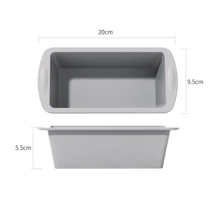 Silicone Baking Molds NonStick Rectangle Cake Pans Mini Loaf Pan Easy Release Bread Toast Mould Kitchen Accessories Pastry Tool