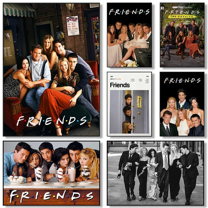 Classic TV Show Friend Canvas Painting Posters and Prints Wall Art Pictures for Living Room Corridor Home Decoration Cuadros