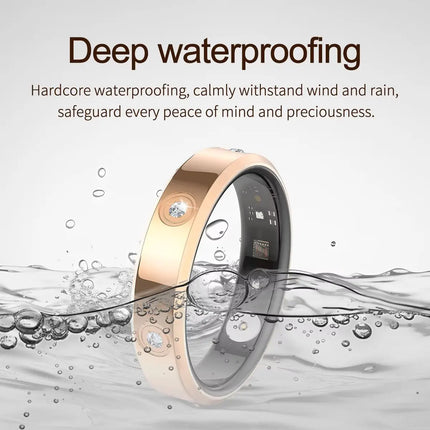 2026 Smart Ring HR01 For Step Counting, Heart rate monitoring, Multiple Sports Modes, Sleep monitoring 5ATM Fashion Ring