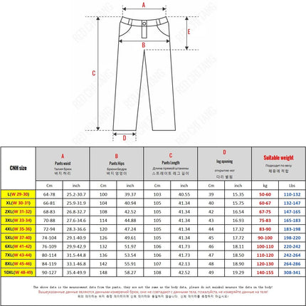 10XL Big Size Men's Summer Casual Pants Straight Fit Elastic Waist Trouser Male Classic Office Plus Large Stretch Zipper Pocket