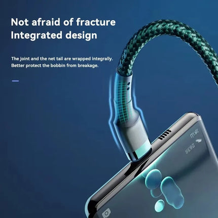 120W Fast Charge Cable PD Quick Charging High Quality USB C TO USB Type C Cable For iPhone Xiaomi 17 Plus Pro Max Samsung S24