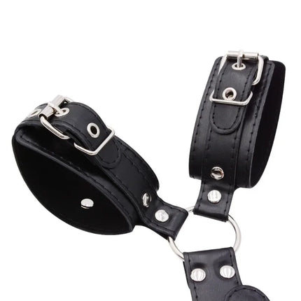 Bondage Kit BDSM Restraints Silicone Mouth Gag Sex Toys For Couples Women Slave Collars Obedience Handcuffs Collars Adult Game18