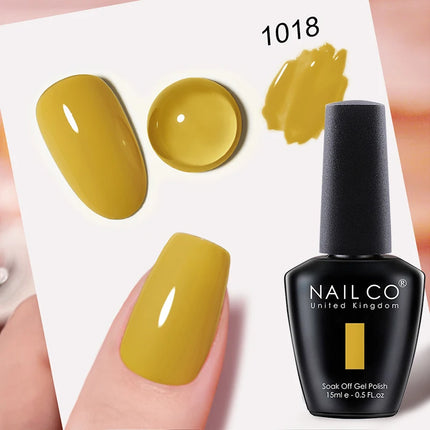 NAILCO Gel Nail Polish 15ml Hema TPO Free Nail Art Vernis Semi Permanent UV Gel Polish Nail Manicure Nail Varnish Ongle Top Coat