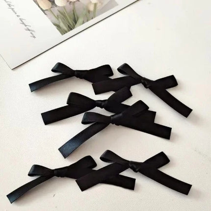 6Pcs/lot Colorful   Bowknot Hair Clip Fashion Sweet Ballet Cute Girl Barrettes Lace Hairpin Girls Hair Accessories New